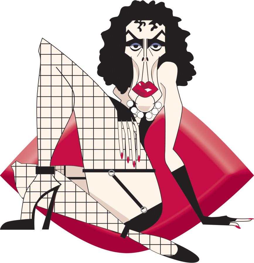 Camille Weber illustration of Frank-N-Furter from the cult movie and musical Rocky Horror Picture Show. Lexington Herald-Leader 2006

krtentertainment entertainment, krtnational national, krtworld world, krtdvd video dvd, krtmovie movie film, krtmusic music, krt, mctillustration, frank, frank-n-furter, furter, horror, musical, n, picture, rocky, show, transvestite, weber, lx contributed, 2006, krt2006,
