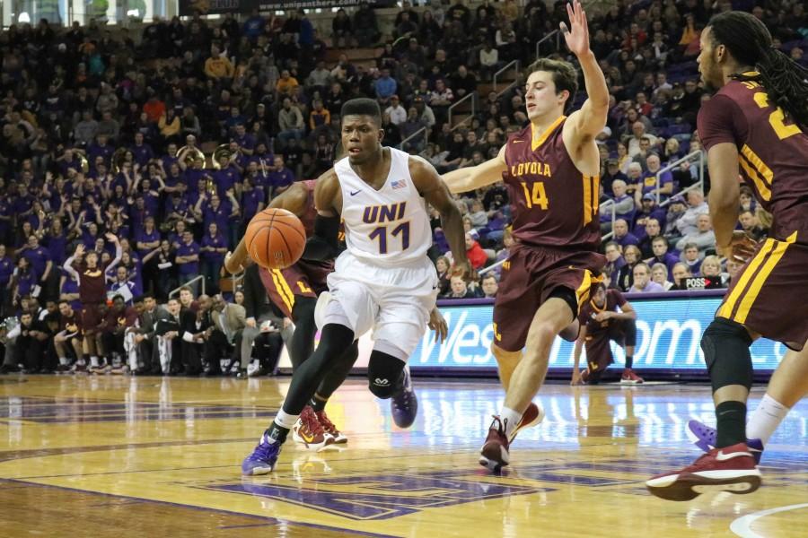 Wes Washpun (11) led the Panthers with 23 points along with six assists. Washpun currently leads the MVC with 5.5 assists per game. 