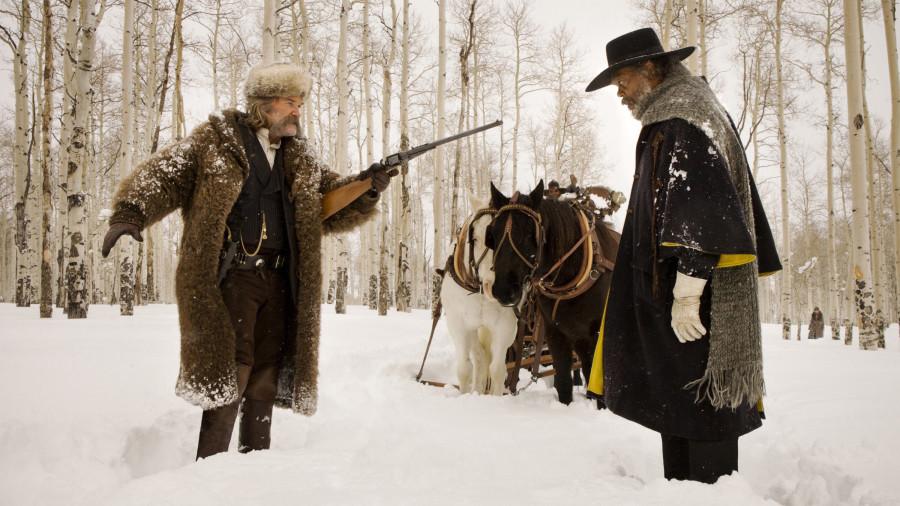 Major Marquis Warren and John The Hangman Ruth encounter each other during a killer snowstorm. The Hateful Eight was released on Dec. 25