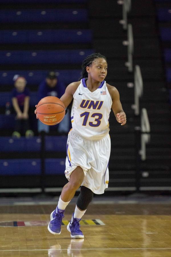 Sharnea Lamar was second on the team with 14 points. The Panthers are fifth in the MVC with 63.9 points per game