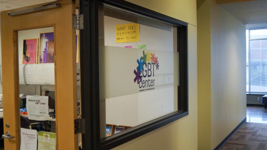 The LGBT* Center, housed in the upper level of the Maucker Union, provides a safe space on campus for LGBT* students