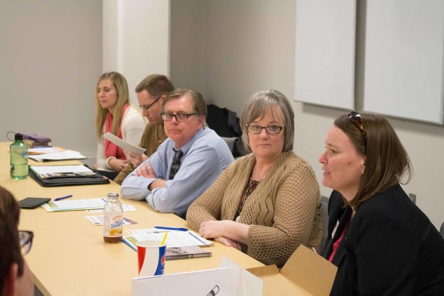 Representatives from across campus gathered to address mental health on campus. 