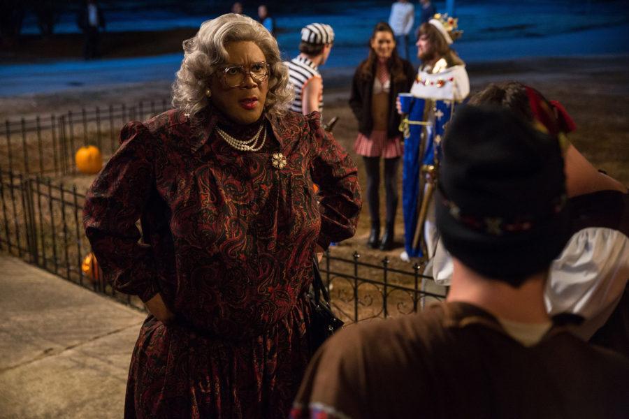 Boo%21+A+Madea+Halloween+was+released+on+October+21+and+has+gained+a+24%25+critic+score+and+a+65%25+user+score+on+Rotten+Tomatoes.+The+film+follows+Madea+as+she+house+sits+for+a+friend+and+ensures+his+daughter+is+out+of+harm+when+attending+a+frat+party+against+her+fathers+wishes.+
