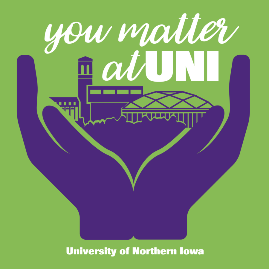 Northern Iowa Student Government (NISG) is putting on a mental health awareness week titled, You Matter at UNI. Various events from Oct. 24 through Oct. 28 will work to make students feel valued