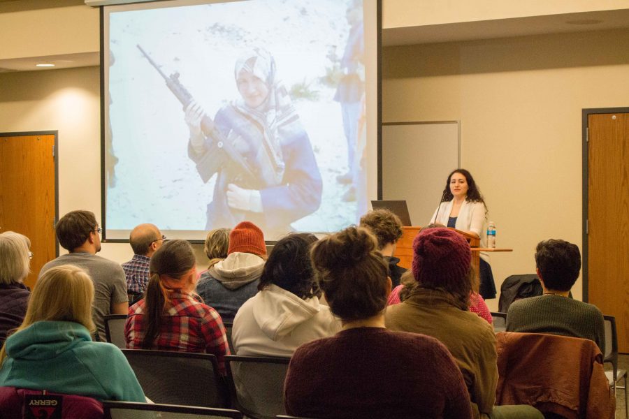 Darwin Week featured keynote speakers, including Hiba Krisht, who spoke on Tuesday night.