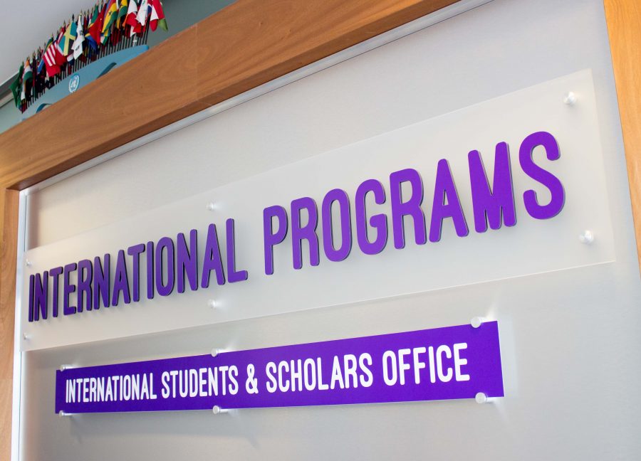 Pictured above is the International Students and Scholars Office (ISSO). According to students within that office, information was disseminated regarding dining center closings.