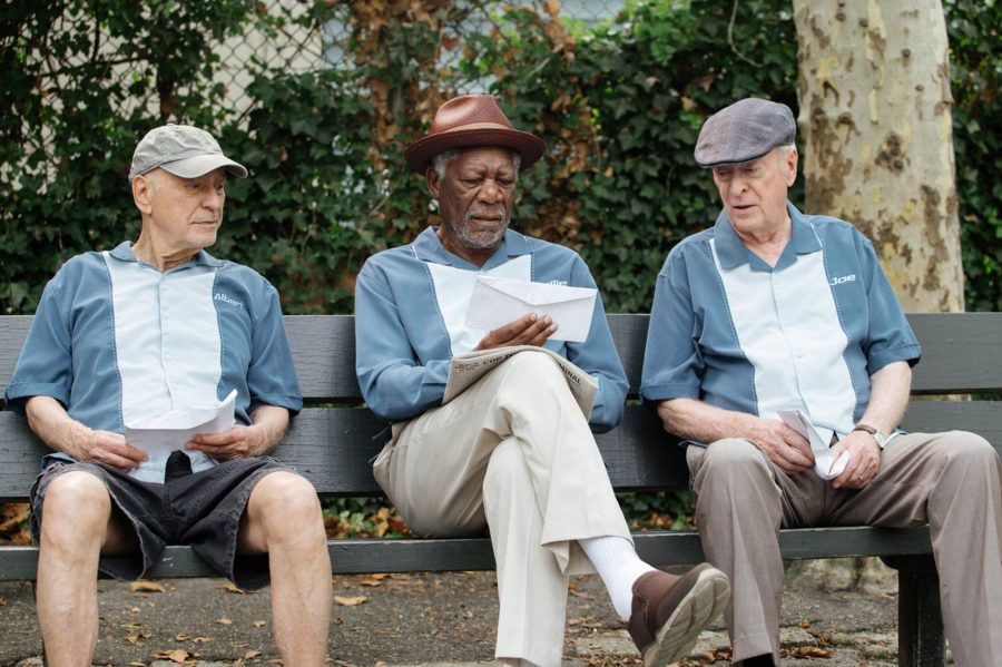 The new heist comedy film Going in Style, starring Alan Arkin, Morgan Freeman and Michael Caine, currently carries a 47 percent approval rating on Rotten Tomatoes.