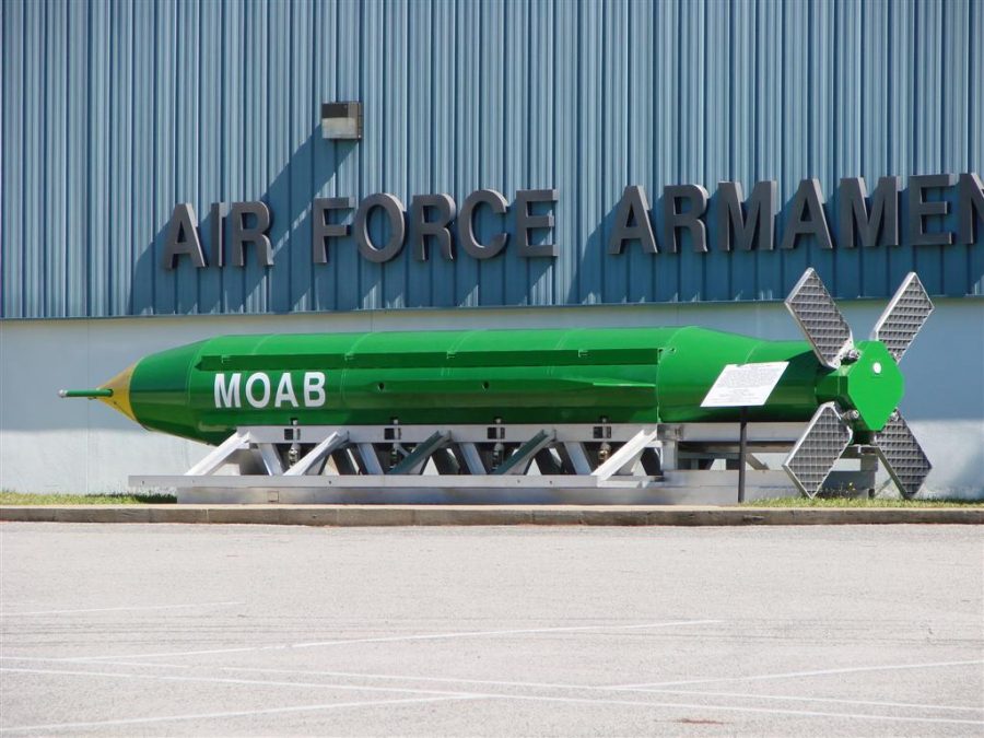 The United States dropped the most powerful conventional bomb in the American arsenal on April 13 according to the New York Times. The strike was the first combat use of the GBU-43/B Massive Ordinance Air Blast (MOAB). The MOAB is also commonly referred to as the mother of all bombs.