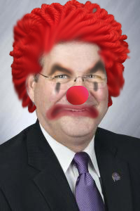Here is an artists rendering of what the clown culprit may look like. 