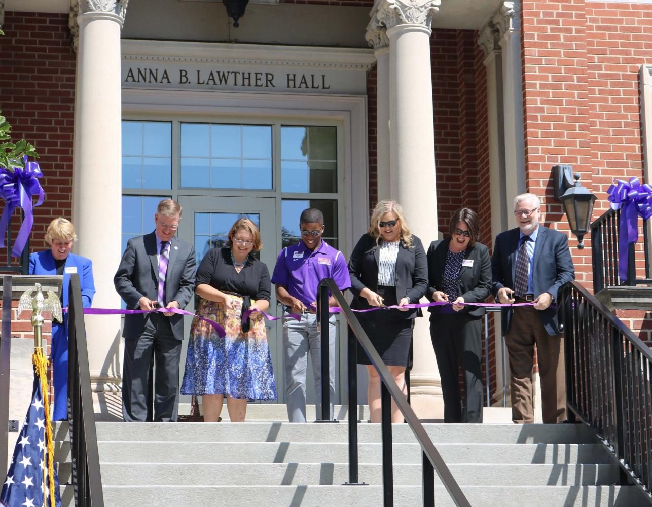 PANTHER PORTRAIT: Rededication Ceremony, Lawther Hall