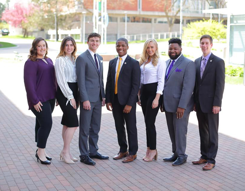 The NISG upper cabinet consists of the directors of governmental relations, finance, public relations, diversity and the chief of staff.
