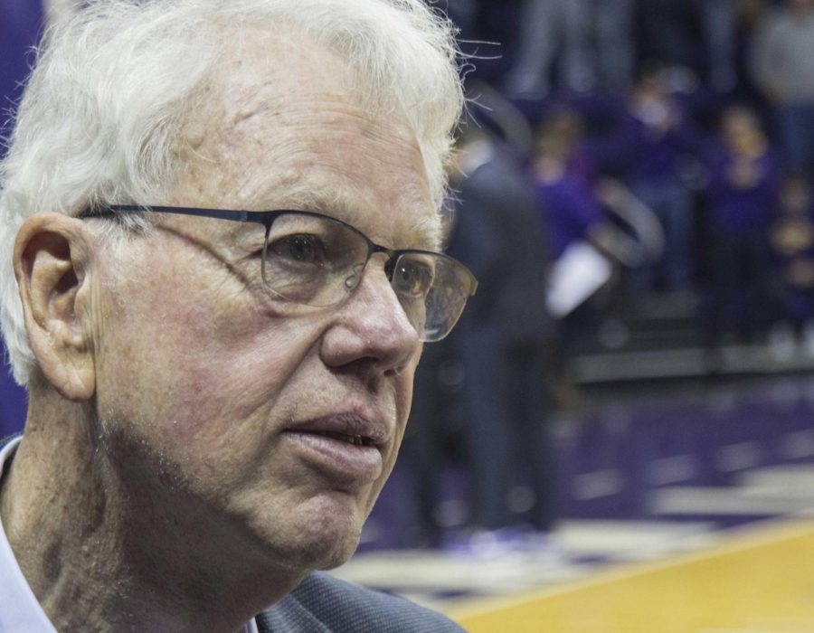 Sports journalist Bob Ryan visited UNI on Jan. 25 as part of the Hearst Lecture Series.