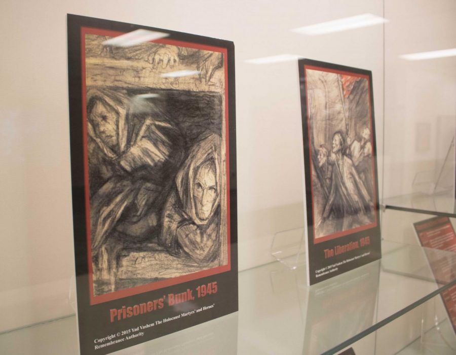Tolkatchevs drawings capture the sense of artist being right there in this moment, said Professor Stephen Gaies, director of the Center for Holocaust and Genocide Education.