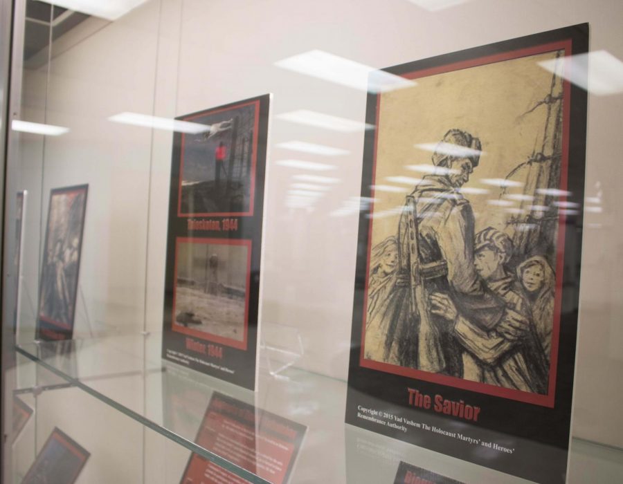 The Rod Library and UNI Center for Holocaust and Genocide Education are presenting artwork by Private Zinovil Tolkatchev in honor of Holocaust Memorial Day.