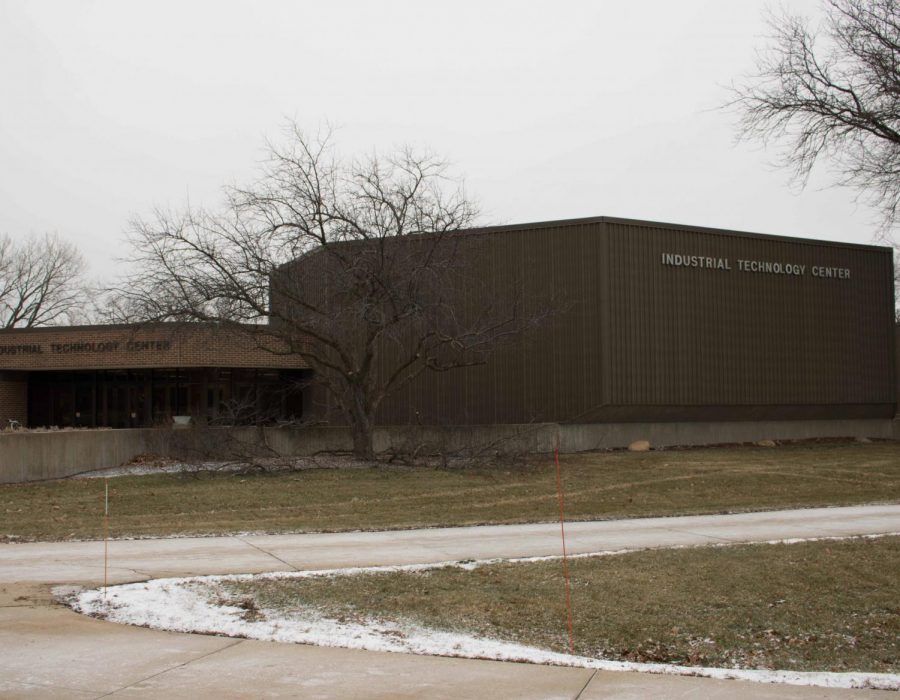 The Industrial Technology Center (ITC) was built in the mid-1970s and houses manufactoring-based technology programs.