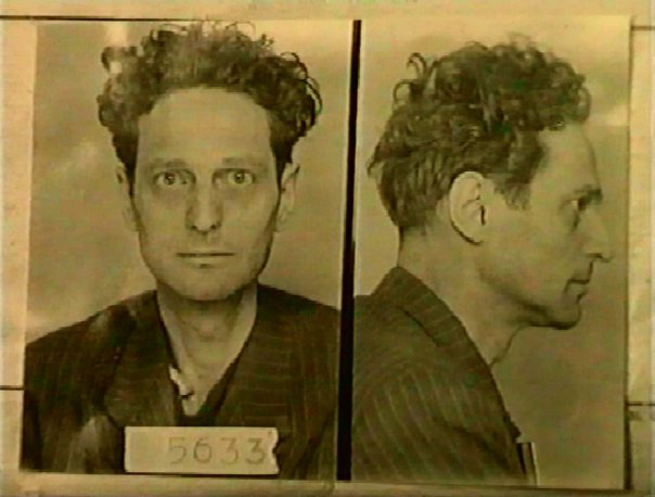 This is the mug shot of Pastor Richard Wurmbrand. He wrote the book, now movie, Tortured for Christ about his persecution under the Romanian communist regime.