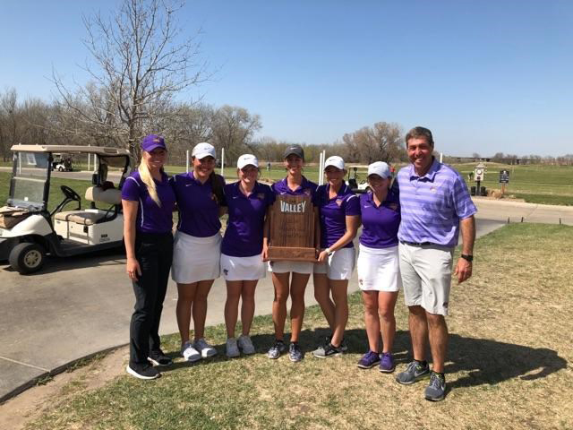 The+UNI+womens+golf+team+surged+from+sixth+to+second+place+on+the+final+day+of+the+2018+Missouri+Valley+Conference+Womens+Golf+Championships+held+in+Newton%2C+Kansas.