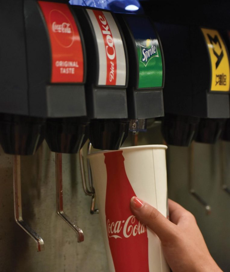 Over the summer, UNI switched from serving Pepsi products on campus to Coca Cola products.