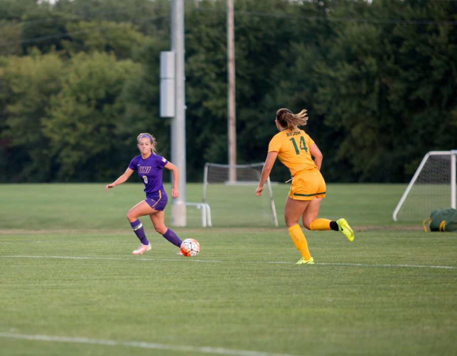 UNI (4-3-2) opens up conference play against the Loyola-Chicago Ramblers before hosting the Missouri State Bears on Sept. 29.