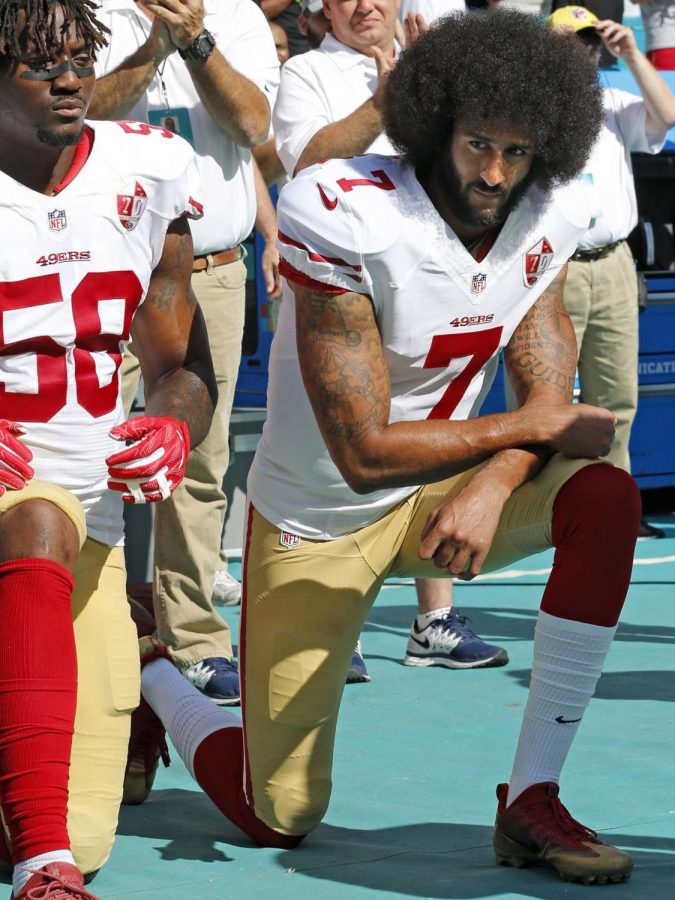 Sports editor Joel Wauters writes about Nike endorsing former San Francisco 49ers player Colin Kaepernick and the controversy surrounding it.