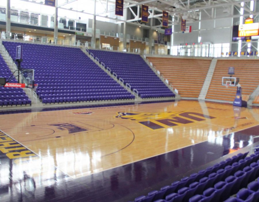 Panthers Rising is already underway as the McLeod Center received a new court and several new banners.