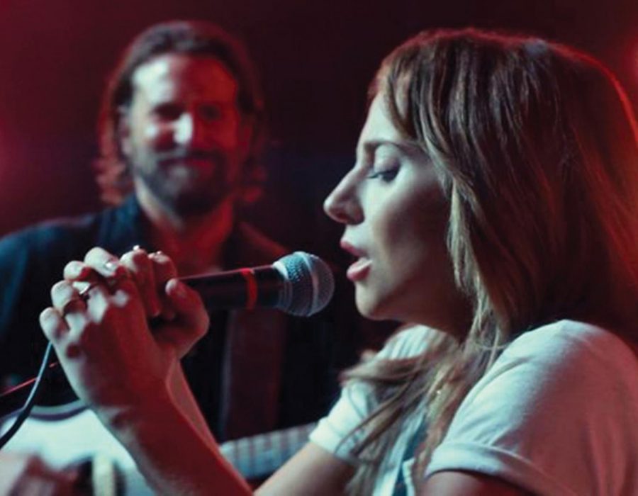 Bradley Cooper and Lady Gaga co-star in romantic drama A Star is Born, released on Oct. 5. Cooper also directed and wrote for the film, which received a 91 percent rating on Rotten Tomatoes.
