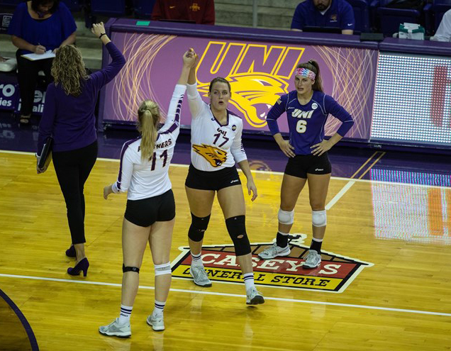 With eight conference matches to go in the season, the Panthers (16-6 overall) lead the Missouri Valley Conference (MVC) with a 10-0 record in MVC play.