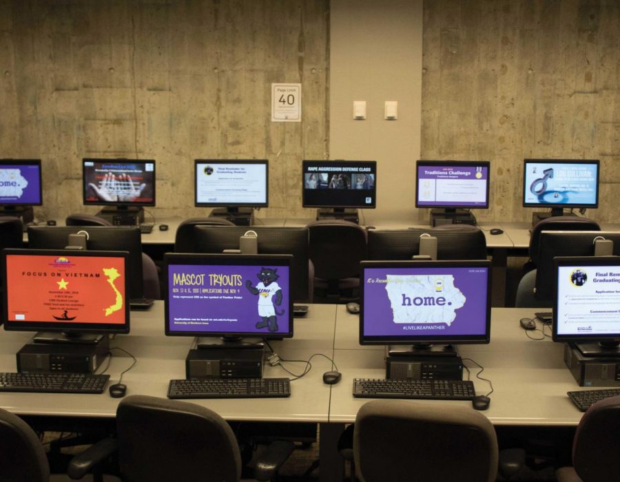 Due to declining student use, the university is considering renovating computer labs across campus.