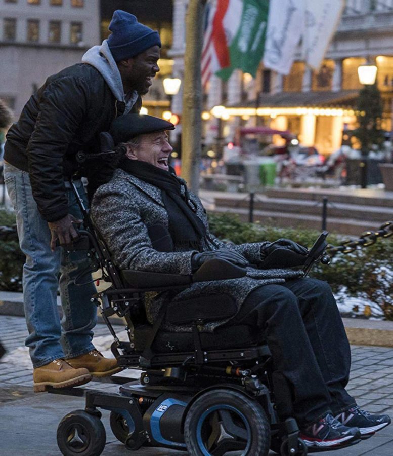 Kevin Hart and Bryan Cranston star in The Upside, a remake of the 2011 French film The Intouchables. The film received a 39 percent rating on Rotten Tomatoes.
