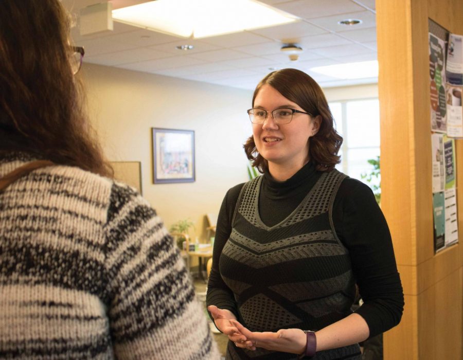 NISG hosted Cocoa & Counseling at the UNI Counseling Center on Wednesday, Jan. 23. The meet-and-greet event was organized by NISG Mental Health Director Sarah Rasing.