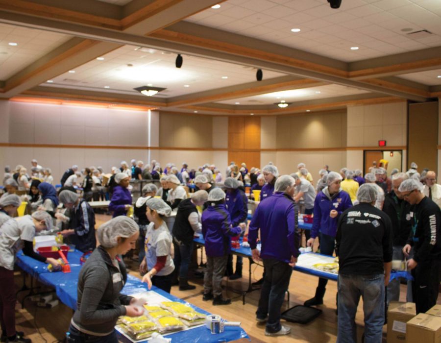 The Service and Leadership Council, the Northeast Food Bank, the Volunteer Center of Cedar Valley and Americorps are partnering to organize the fourth MLK Day of Service benefitting the BackPack Program.