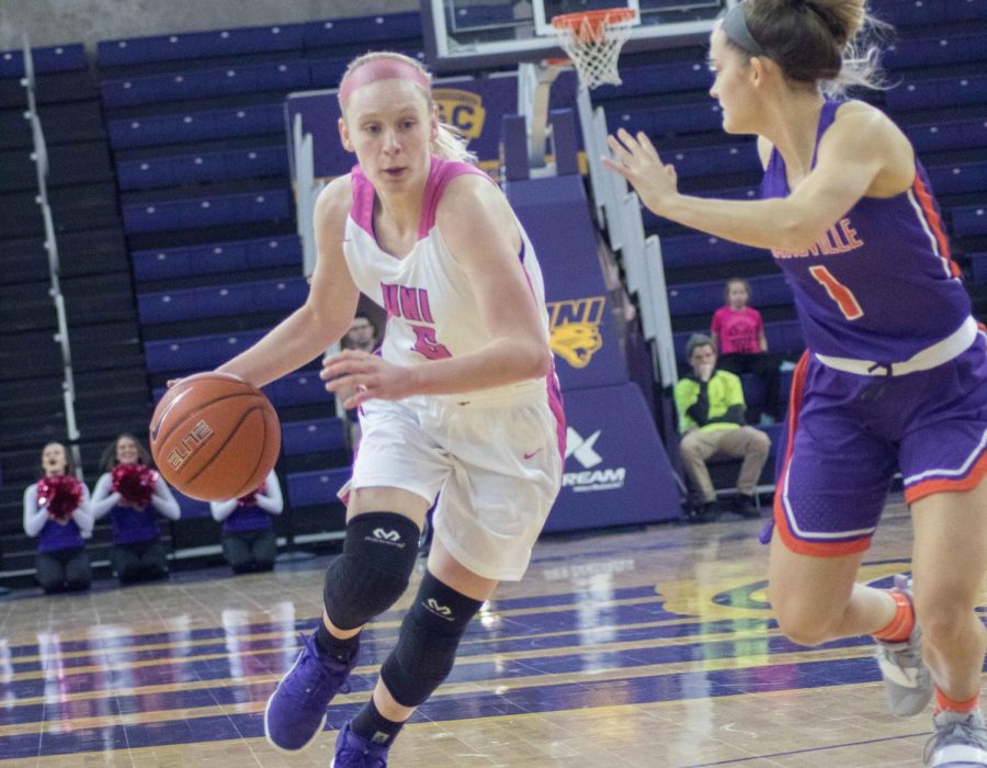 Panthers top MVC foes Sycamores, Purple Aces