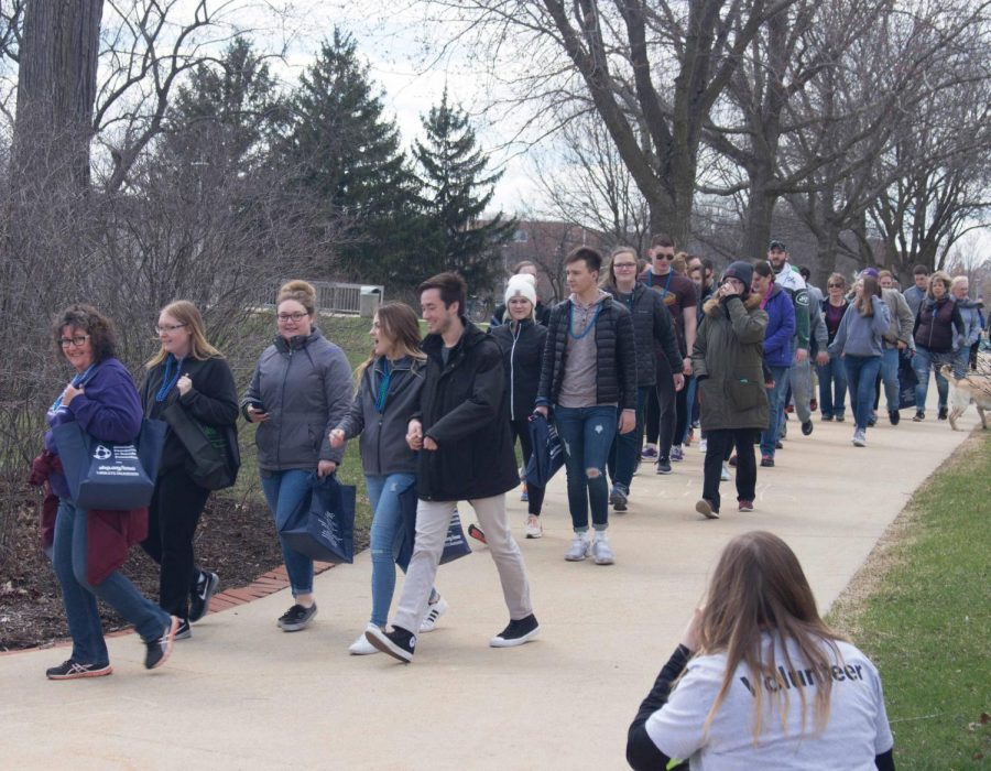 Walking out of the darkness for suicide prevention