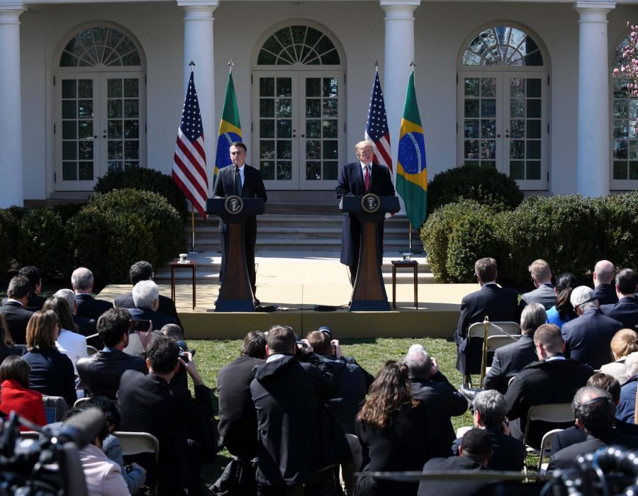 Opinion Columnist Mohammed Rawwas discusses the meeting between President Trump and Brazilian President Jair Bolsonaro.