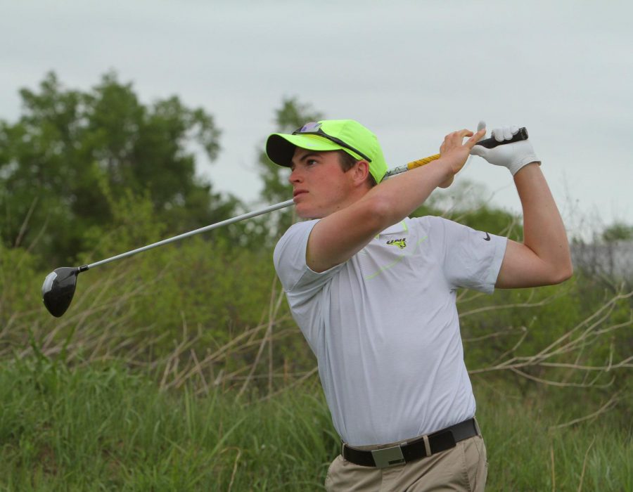 The UNI mens golf team traveled to Jonesboro, Arkansas, for the Bubba Barnett Tournament on Oct. 13-15, where they tied for sixth place.