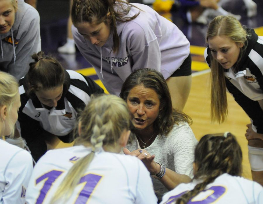 Petersen leads in all-time volleyball wins
