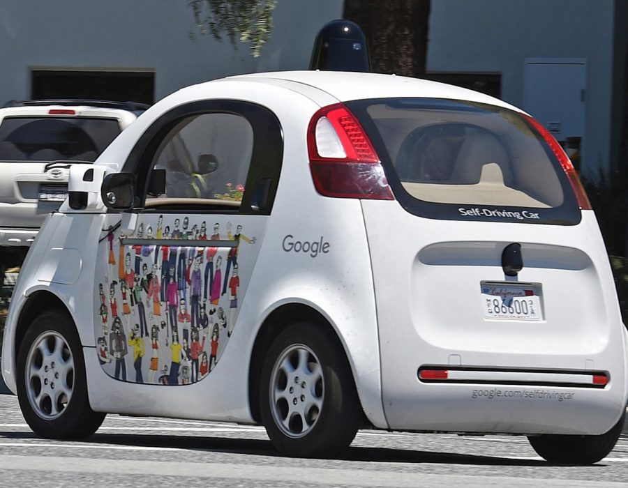 Opinion Columnist Abigail Bennethum discusses advancements in self-driving vehicle technology. Pictured above is a self-driving car from Google.
