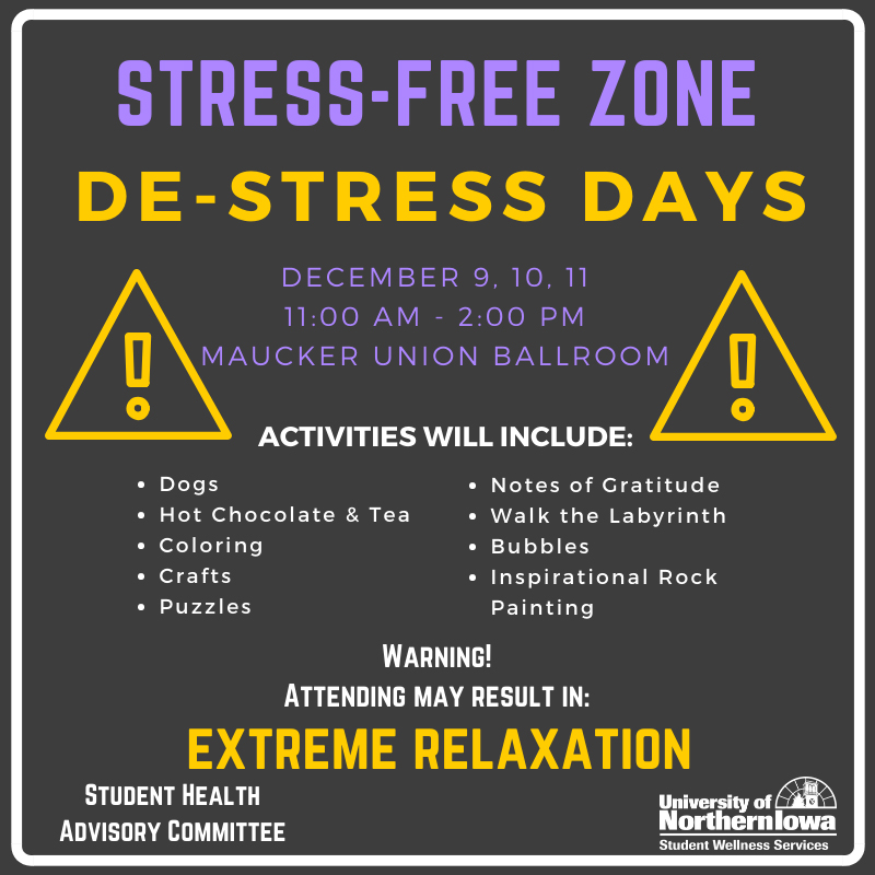 Wellness+Services%3A+De-Stress+Days+at+UNI