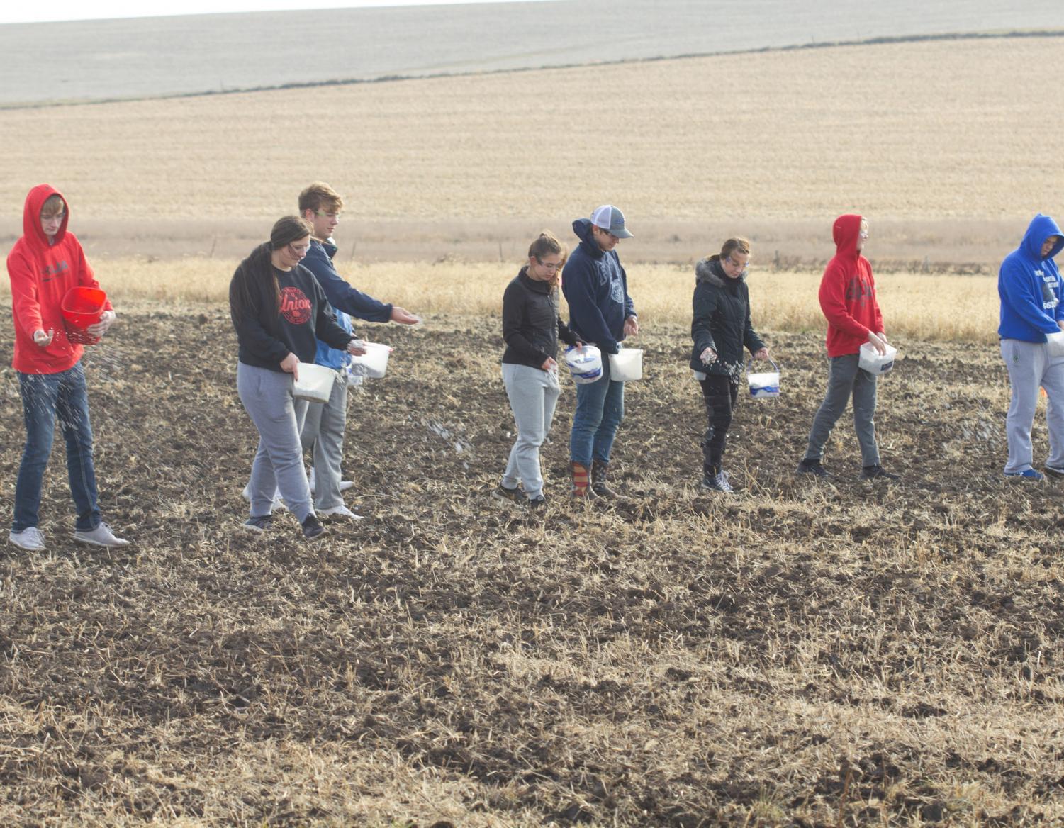 Students+lend+hand+in+prairie+project
