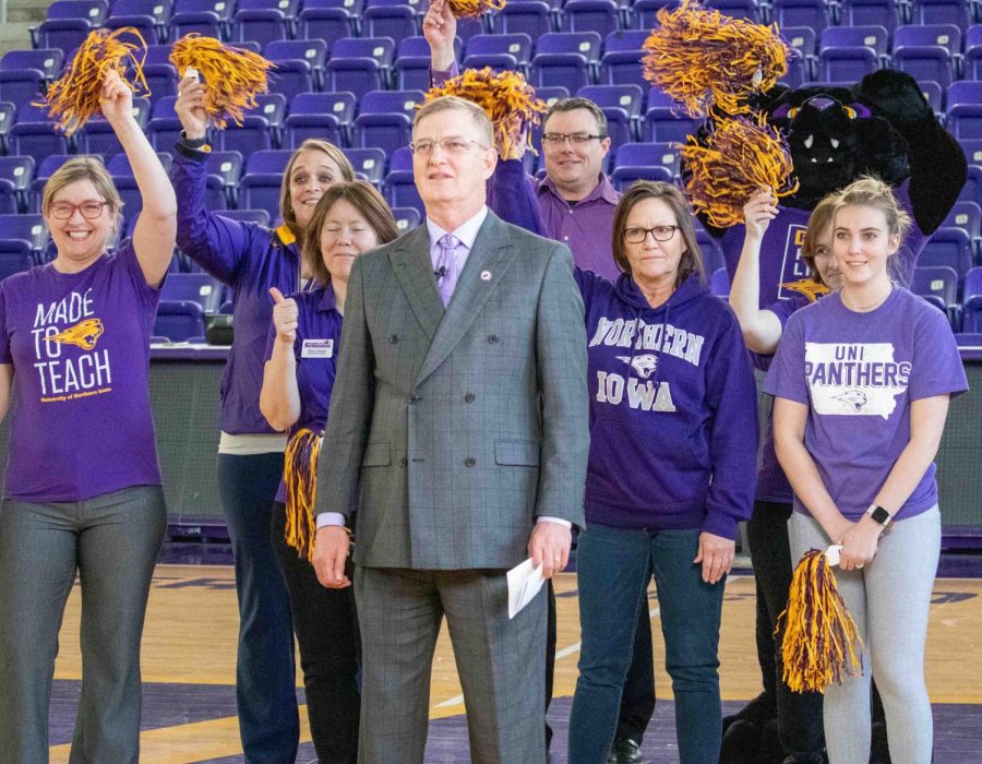 Panther Portrait: FRC Iowa Regional flash mob filming