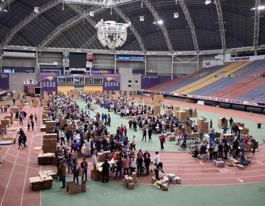 Packing the Dome for MLK Day