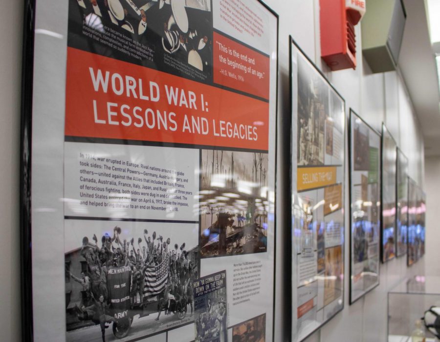 Library exhibit explores WWI impact