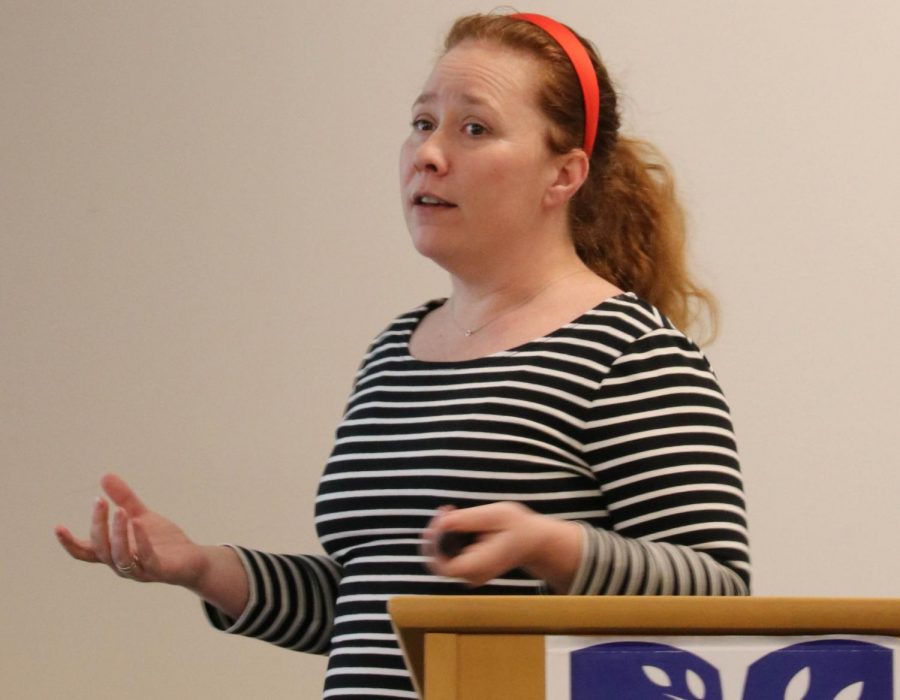 Assistant professor of political science Dr. Jayme Renfro discussed the obstacles and double standards faced by female political candidates in the latest SWAG Forum.