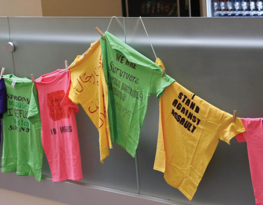 The annual Clothesline Project will take place virtually during the week of Oct. 19.