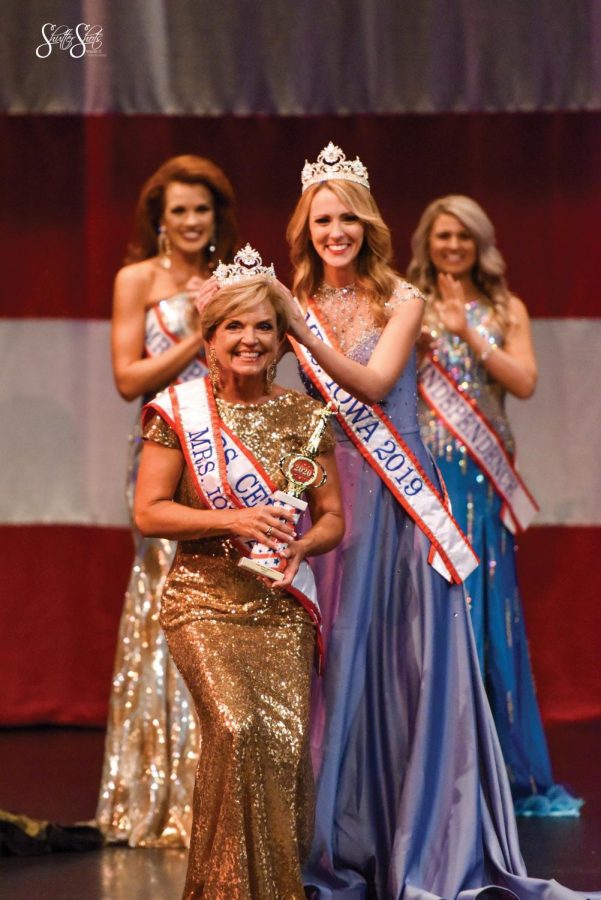 On Sept. 20, UNI student Glynis Worthington was crowned Mrs. Iowa. Worthingtons goal is to make a difference in the way people see physical activity in those over 50. 