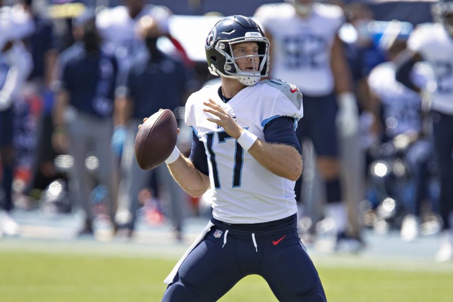 Tennessee Titans quarterback Ryan Tannehill has led his team to a 5-0 start so far this season.