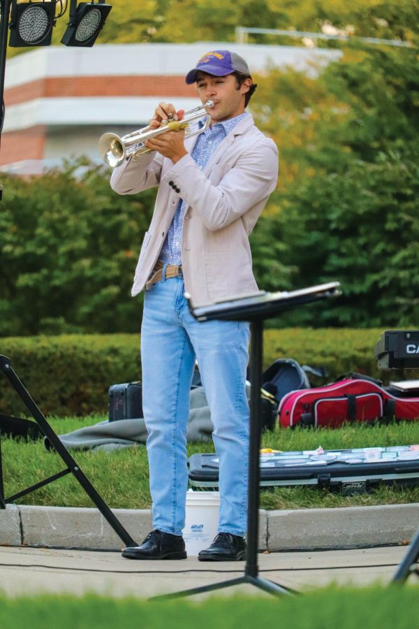 UNIs School of Music hosted their outdoor concert on Sept. 29, featuring Jazz Band One, Jazz Band Two, and Jazz Band Three.