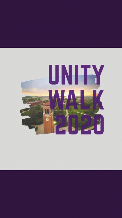 The UNIty walk lead by student-athletes will be held on Friday morning at sunrise. 