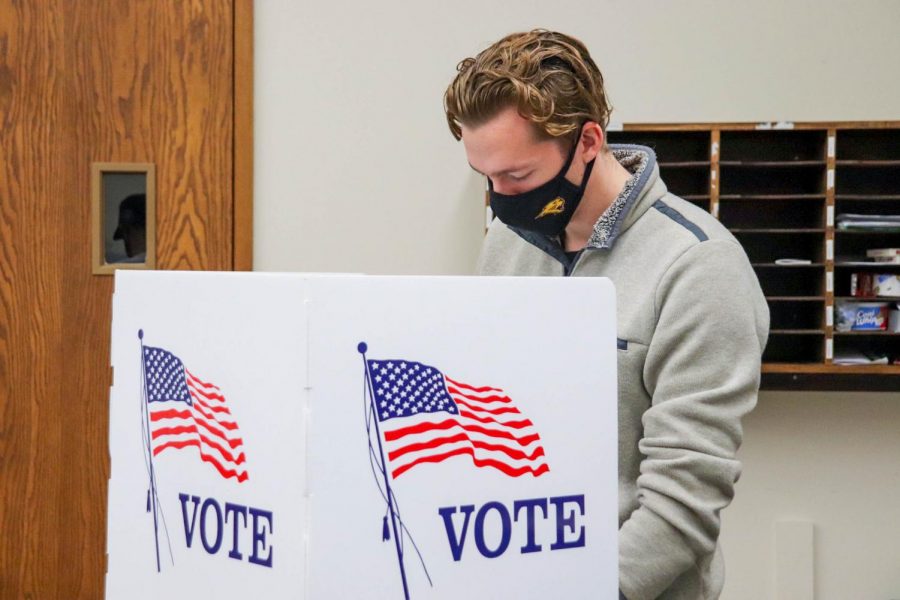 The University of Northern Iowa routinely has among the best voter turnout of college campuses in the country, in large part of the registration efforts by campus groups such as UNI Athletics.