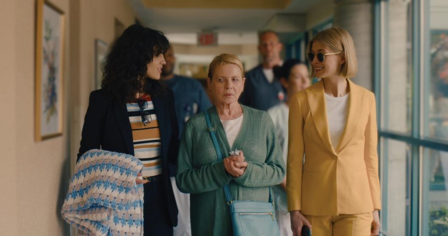 Film critic Hunter Friesen reviews the new film I Care a Lot starring Rosamund Pike, Eliza Gonzalez and Dianne Wiest.